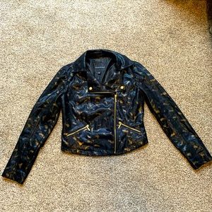 Women’s Rock & Republic black shimmery medium jacket